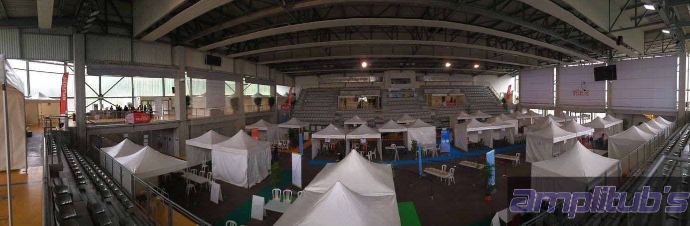 Tonnelle, stand, séparation, cloison, loges - 3X6m